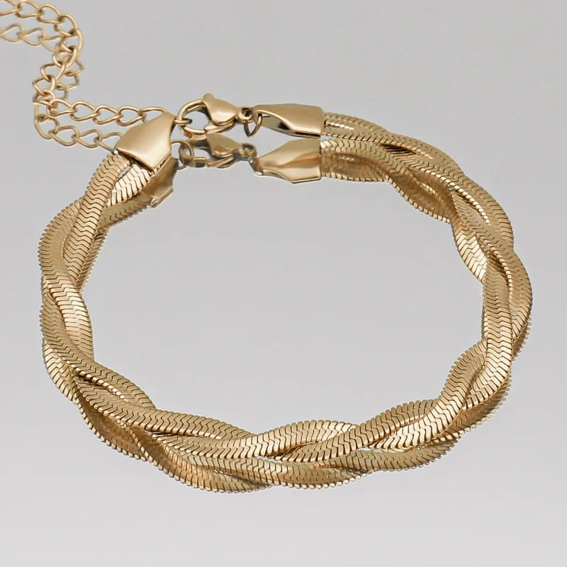 Bracelet Double Chevrons