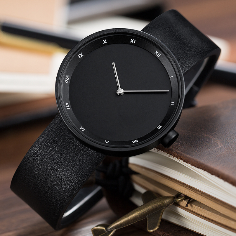 Montre en Cuir Simple pour Homme - YAZOLE Simple