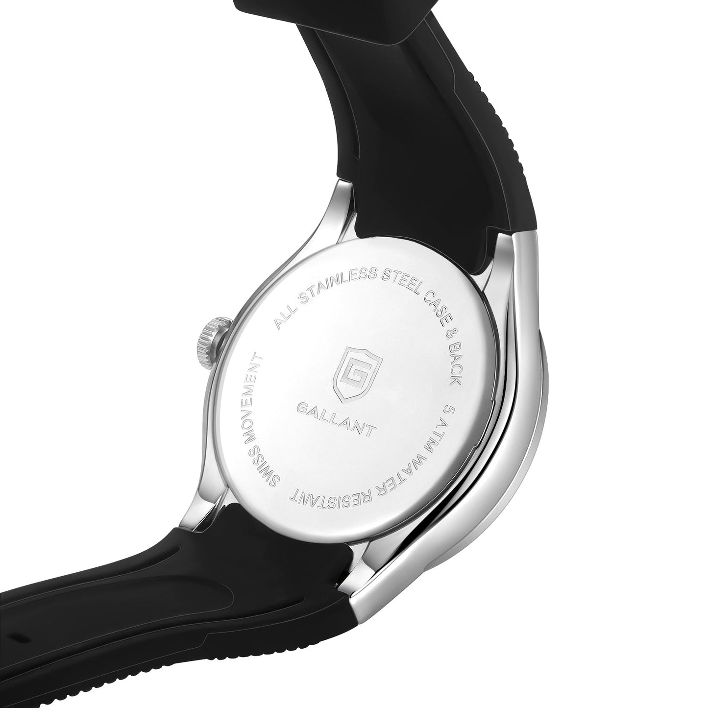 Montre en Silicone Monochrome pour Homme - GALANT Monochrome