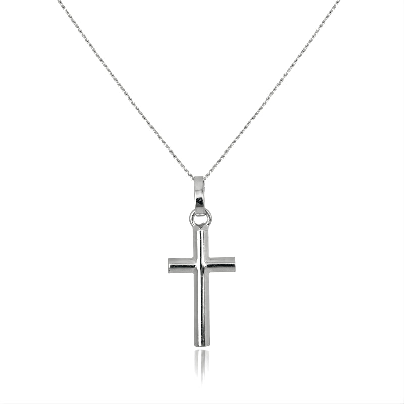 Serena - Pendentif croix sur chaîne de 40,64 cm