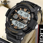 Montre en Silicone Robuste pour Homme - LIGE Titan