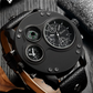 Montre en Cuir Masculine pour Homme - OULM Masculin